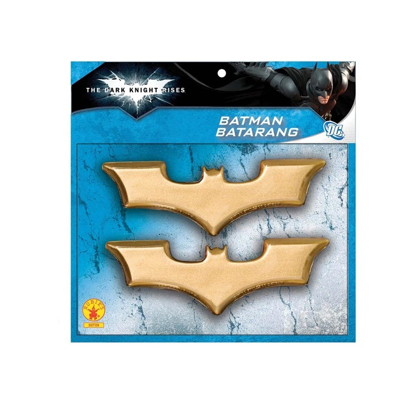 Rubies DC Batman The Dark Knight Rises: Batman Batarangs for Kids, Boy's No Size